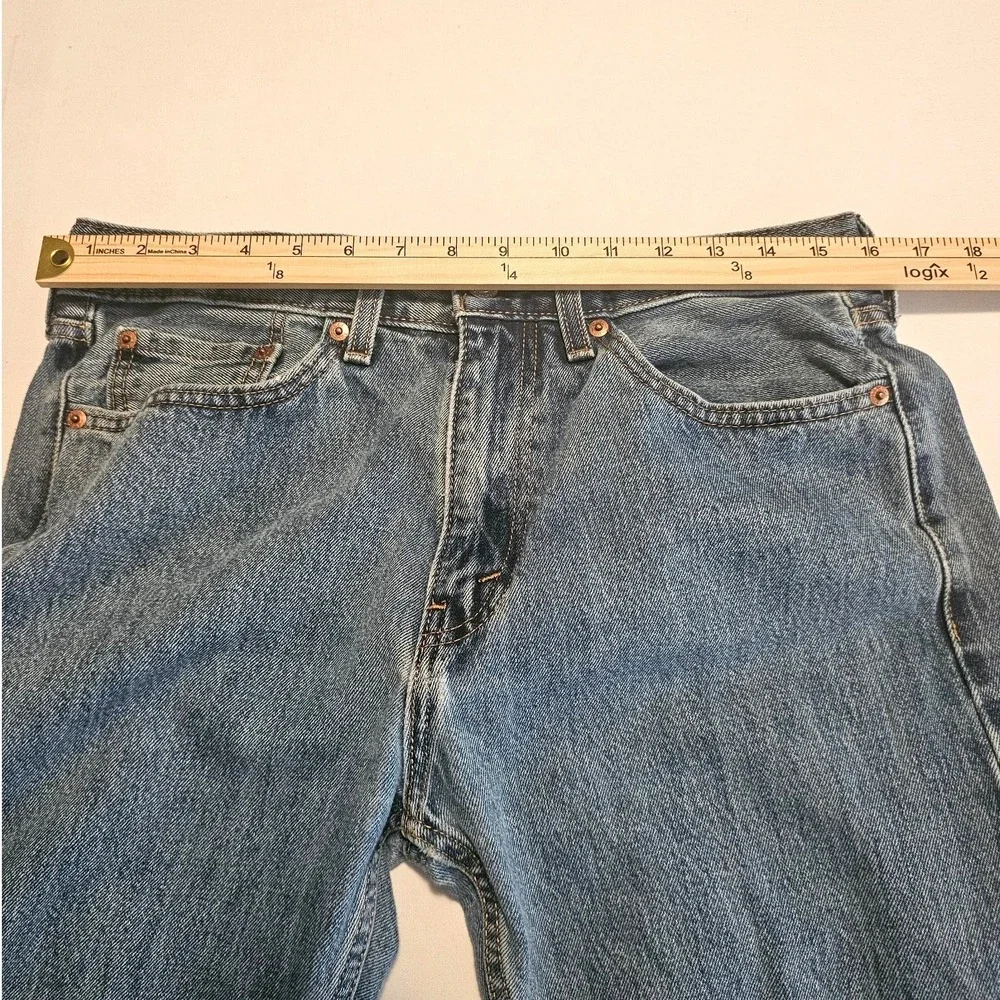 Levi's 505 Men's  Blue Regular Fit Straight Leg Jeans Size 33 x32‎